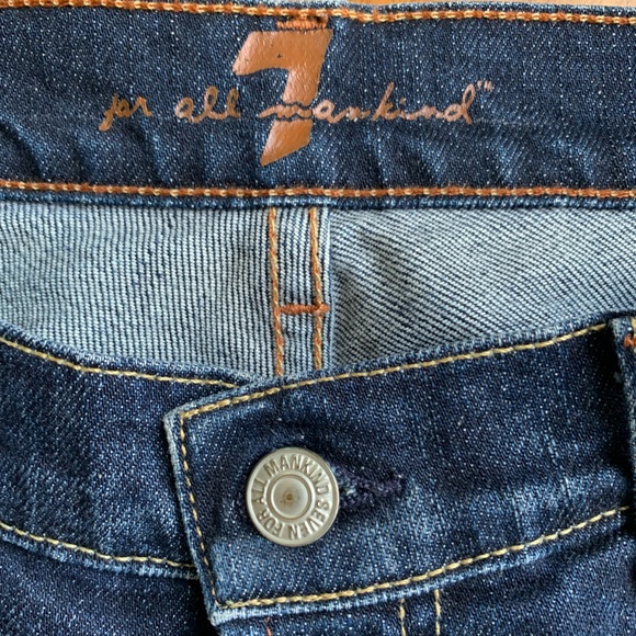 7 for all mankind Flare Jeans size 30 EUC - Picture 5 of 9